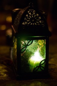 Iftar tent table lamp