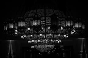Large lamp chandelier 