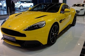 Aston looking good in yellow
